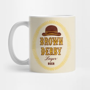 Brown Derby Retro Defunct Beer Mug